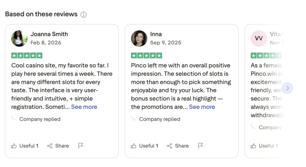 Пинко Казино Отзывы